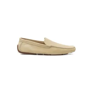 Bally Beige Leather Loafer