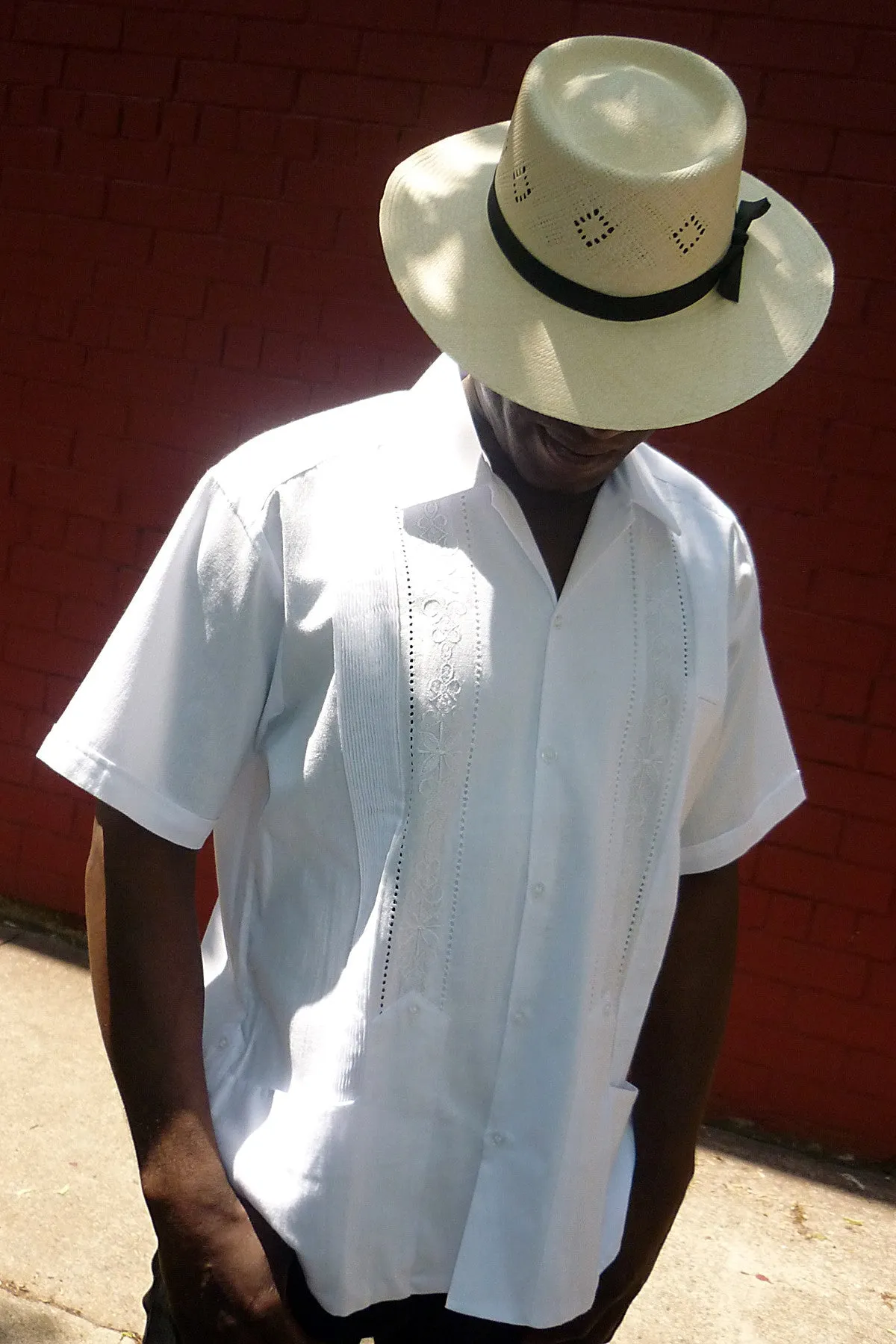 Guayabera Short Sleeve "Rejilla"