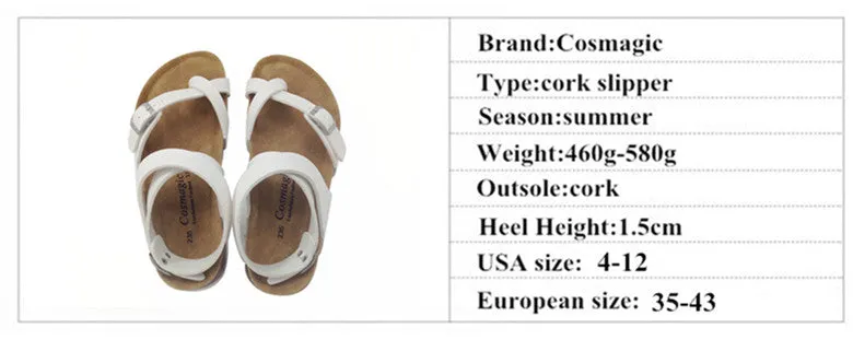 Sandals Fashion Cork Sandals 2018 New Women Casual Summer Beach Shoe Flat