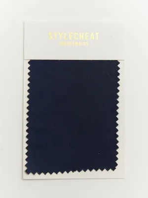 Satin Bridesmaid Swatch / Navy